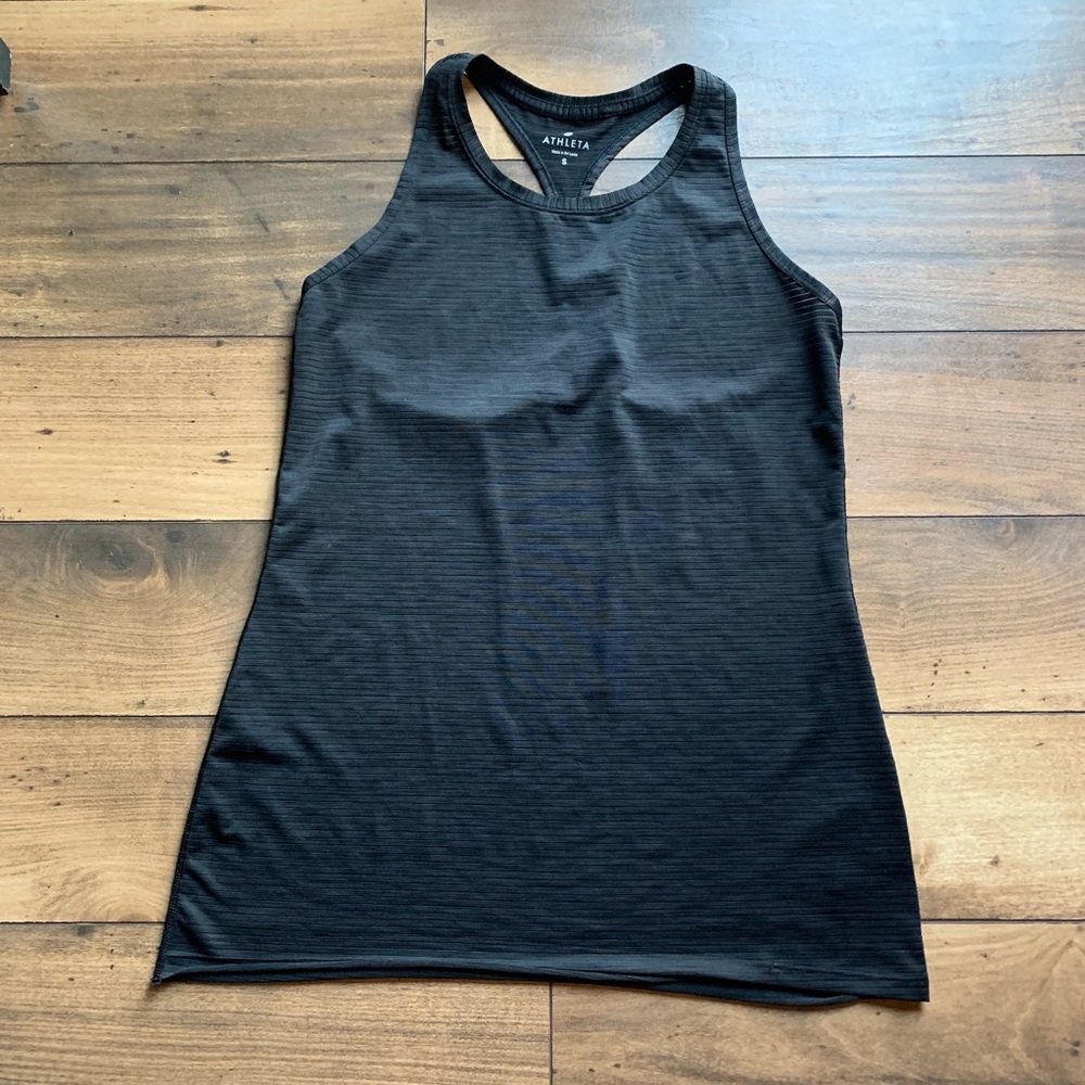 Athleta black tank top size S